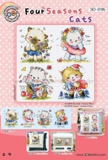 Soda SO-3195 Four Seasons Cats