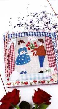 Red Roses from Cross Stitch My Home by Tania Santarelli XSD + PCS