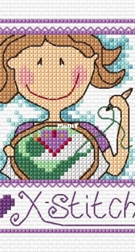 Love X-Stitch by Durene Jones - Free