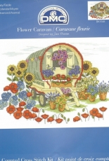 DMC BK1548 - Flower Caravan