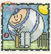 Heritage Stitchcraft Chris the Cricketer - Peter Underhill