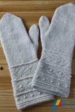 Twined Knitting Mittens by Maschas Maschen-Eng.,German-Free