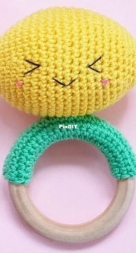 Hobbii Design - Super Cute Design - Jennifer Santos - Kawaii Lemon Rattle - Free