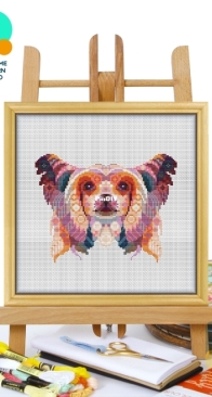 Awesome Pattern Studio - CS2110 - Mandala Chinese Crested XSD