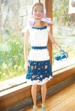Maguinda Bolsón - Jessica dress and bag set for dolls