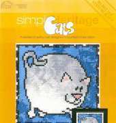 Heritage Stitchcraft - Simply Cats SHMI546 Misty by Peter Underhill
