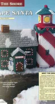 Mary Maxim  - By the Shore - Cape Santa - From Magazine Quick and Easy Plastic Canvas