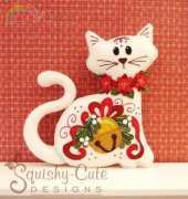 Squishy-Cute Designs - Jingle The Christmas Cat