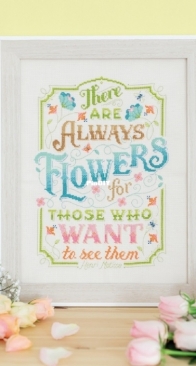 Always Flowers by Emma Congdon from Cross Stitch for the Soul PCS + XSD