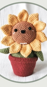 E.M.I. Creations - Emi Creations by Chloe - Chloe Yuen - Plant Heads - Sunny the Sunflower