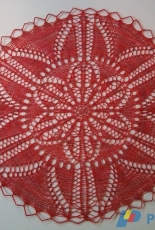 Lilium Beaded Doily by Linda Browning