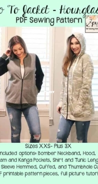 Patterns for Pirates - Go To Jacket - Hourglass