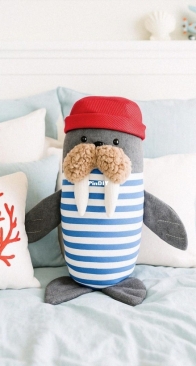 Cheri Demeter 2 _ Sailor Walrus Soft Toy Sewing Pattern _ English
