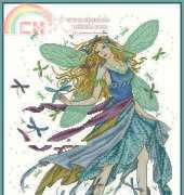Dragonfly Fairy by Joan Elliott from Cross Stitch Collection 214 XSD