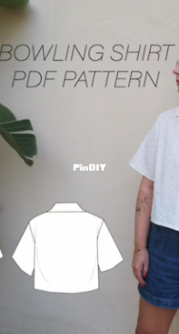 Cuban Bowling Shirt - Mono Patterns
