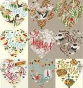 Isabelle Vautier IV-Coeur Saison 5 -50078 Girafe 50079 Printemps 50080 Cigones