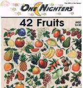 Jeanette Crews Designs One Nighters 450 - 42 Fruits