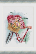 Flower Bike by Lena Averina / Pavlova