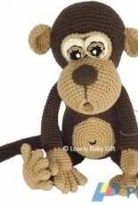 Lovely Baby Gift  - Viktorija Dineikiene - 147 Monkey Crochet Pattern