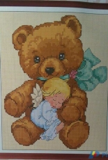 Bear and Angel From Galeria Broderia 10/2016