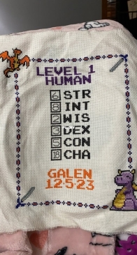 DnD Birth Announcement