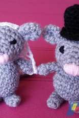 Sandra Scherndl - Mouse Bridal Couple - German - free