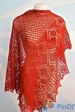 Grouchy Geisha Shawl by Marisa Hernandez / Maiden Brooklyn-English,Spanish-Free