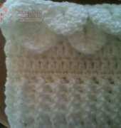 Crocodile Stitch Boot Toppers by Carol S. Abbott