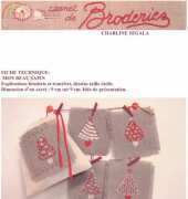 Carnet de broderie-sapin
