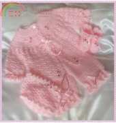 Just Crochet - Heather Davidson - JC01A - Beautiful Pram Set