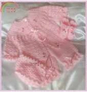 Just Crochet - Heather Davidson - JC01A - Beautiful Pram Set