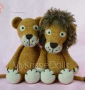 MyKrissieDolls - Kristel Droog - Lisa and Leo Lion -  Dutch