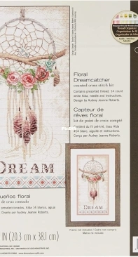 Dimensions 70-35375 - Floral Dreamcatcher XSD