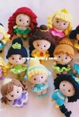 Amigurumi by Orange - Disney Princess