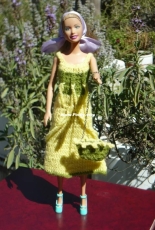 Maguinda Bolsón - Madelein dress and bag set for dolls