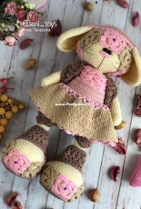Crochet Bunny Art - Irina Tarasova - Lilu Dress  - Russian