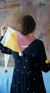 Karnevaali Scarf by Maria Kostamovaara- English