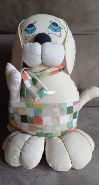Perrito de tela
