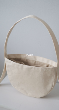 Tytka Studio - Canvas Semicircle Purse