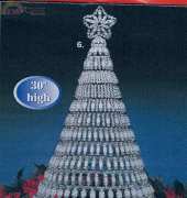 Crystal Safety Pin Tree