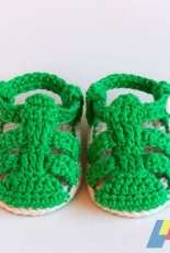 Croby Patterns - Strap Sandals - Crochet Baby Sandals Pattern