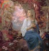 HAEHDJ 09 Brigit Gaelic Goddess of Poetry - Howard David Johnson