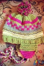 Scrap Happy Earflap by Susan B. Anderson -Free