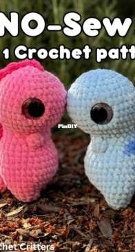Ks Crochet Critters - Kailen Mercer - Deni the Dino