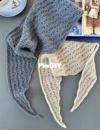 Peacock Scarf by LE KNIT by Lene Holme Samsøe - English