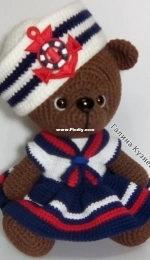 Galina Kuznetsova - Bear Girl Sailor - Russian