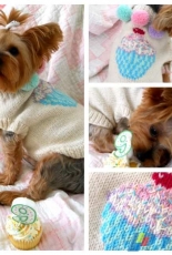 Pupcake Dog Sweater by My Savannah Cottage -Free