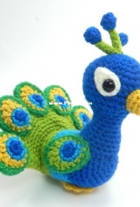 Moji Moji Design - Janine Holmes - Paksha the Peacock
