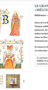 les brodeuses parisiennes le grand alphabet Mélusine