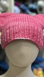 Top down Pussyhat by Carmen Nelson-Free